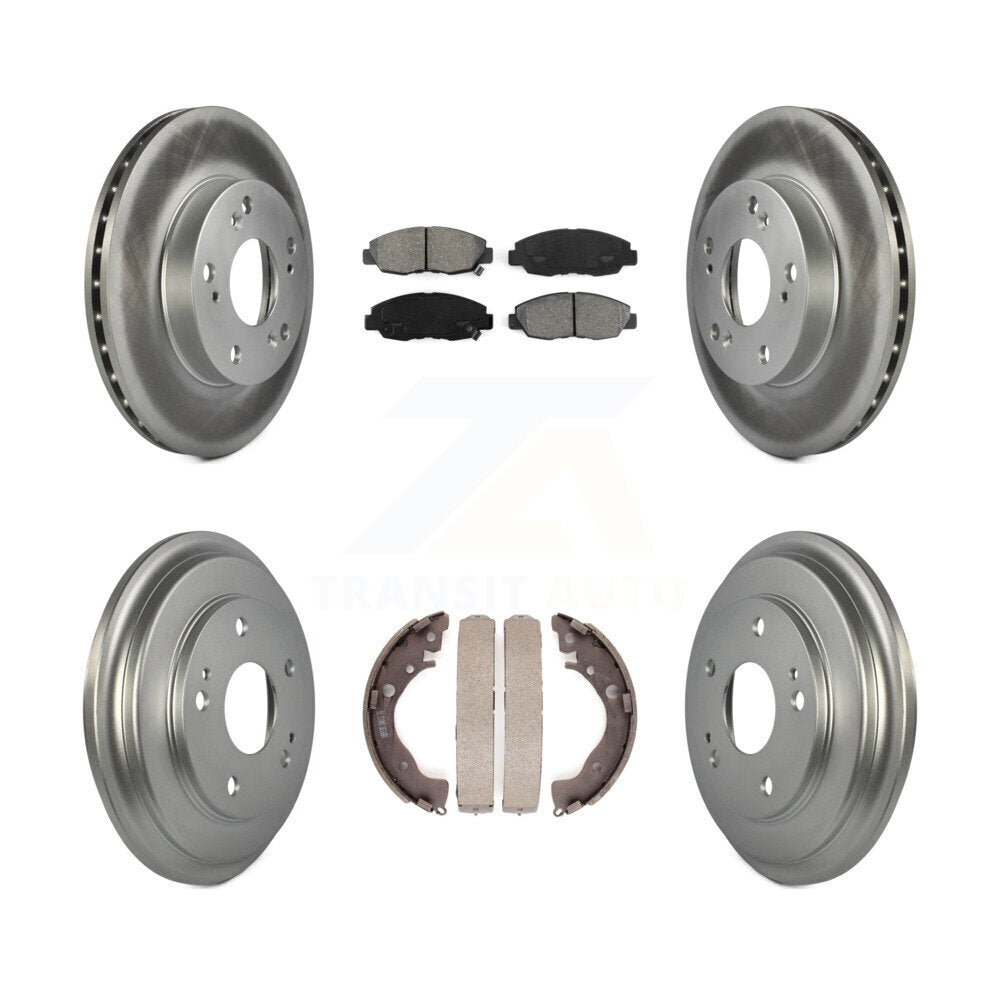 Transit Auto KGS-102174 Disc Brake Kit for 2006-2011 Honda Civic - Front and Rear