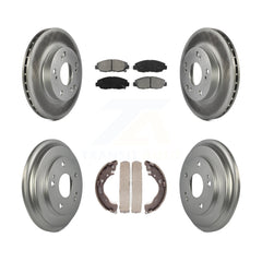 Transit Auto KGS-102174 Disc Brake Kit for 2006-2011 Honda Civic - Front and Rear