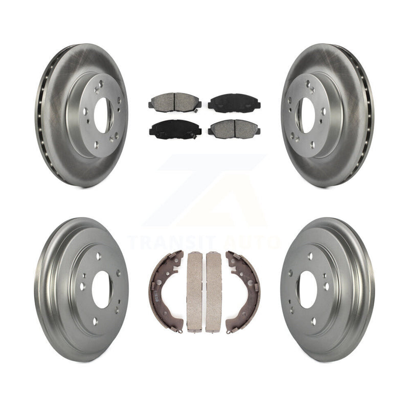 Transit Auto KGS-102174 Disc Brake Kit for 2006-2011 Honda Civic - Front and Rear