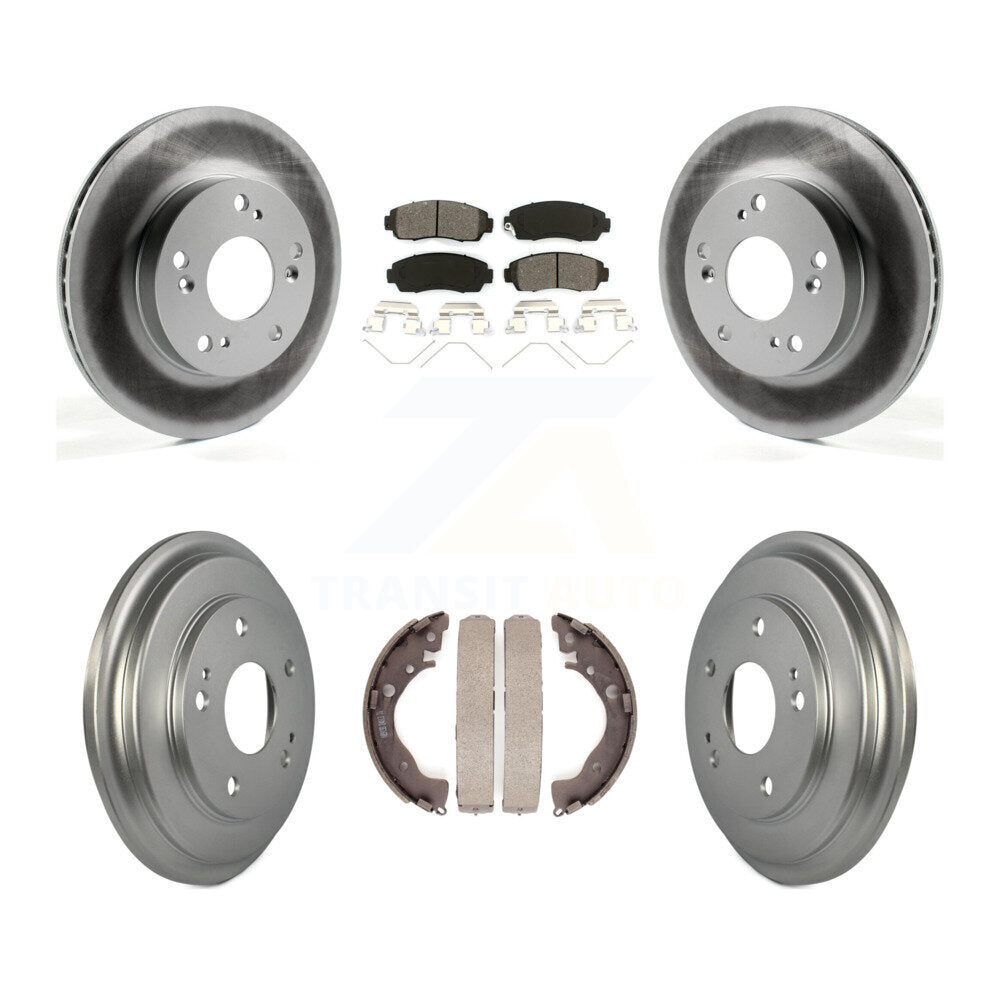 Transit Auto KGS-102175 Disc Brake Kit for 2015 Honda Civic - Front and Rear
