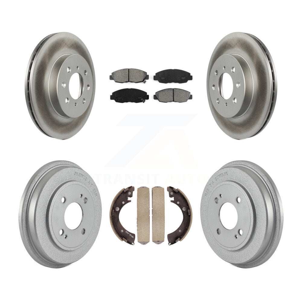 Transit Auto KGS-102176 Disc Brake Kit for 2001-2005 Honda Civic - Front and Rear