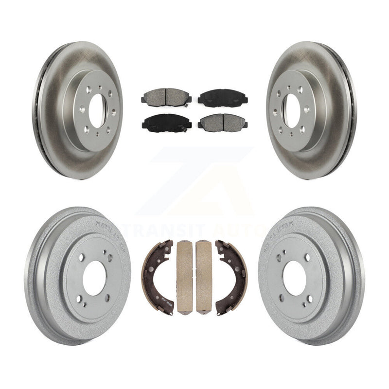Transit Auto KGS-102176 Disc Brake Kit for 2001-2005 Honda Civic - Front and Rear