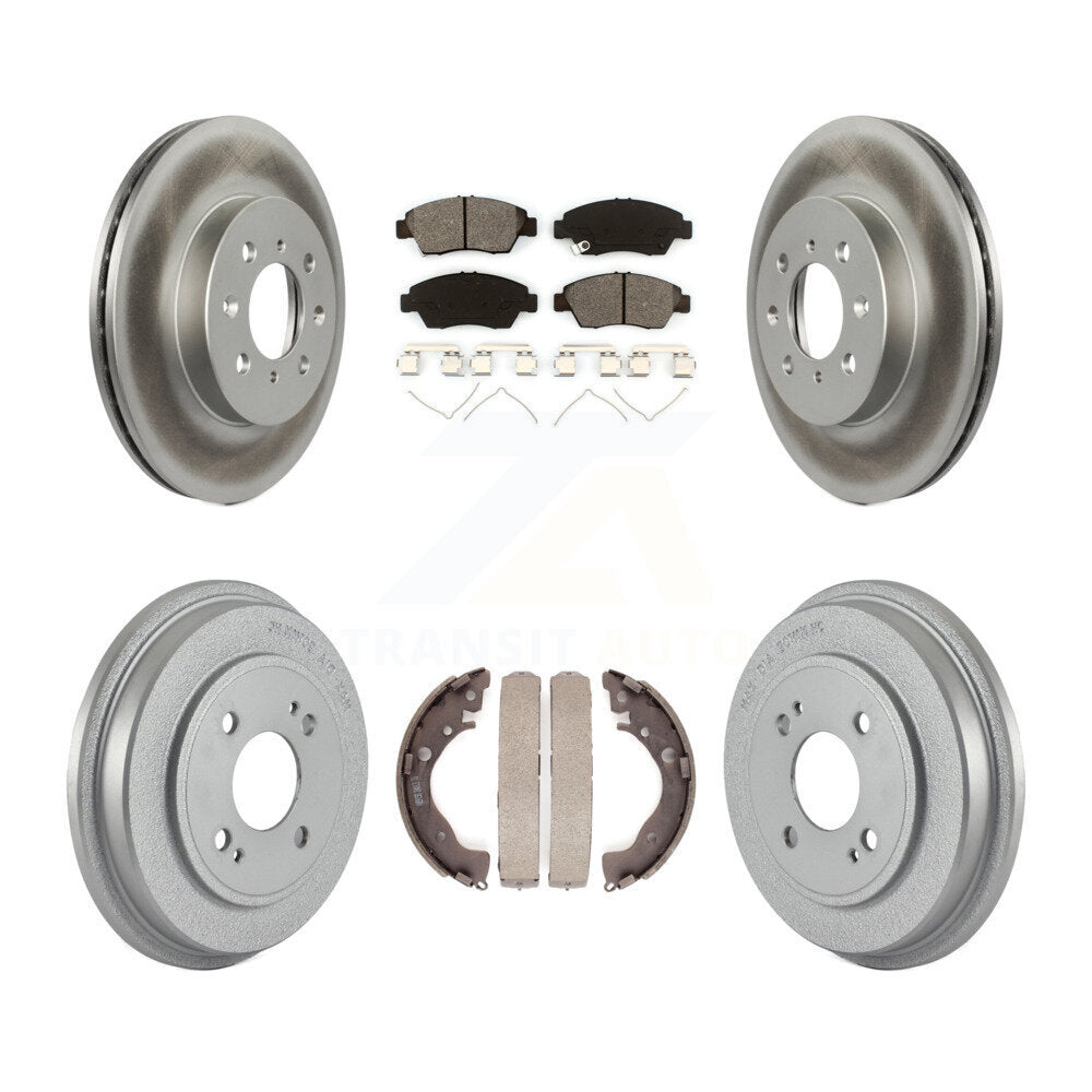 Transit Auto KGS-102178 Disc Brake Kit for 2009-2013 Honda Fit - Front and Rear