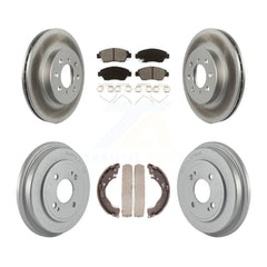 Transit Auto KGS-102178 Disc Brake Kit for 2009-2013 Honda Fit - Front and Rear