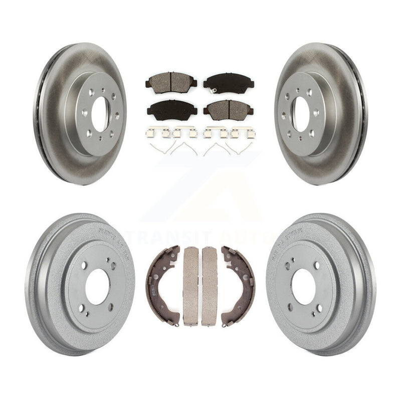 Transit Auto KGS-102178 Disc Brake Kit for 2009-2013 Honda Fit - Front and Rear