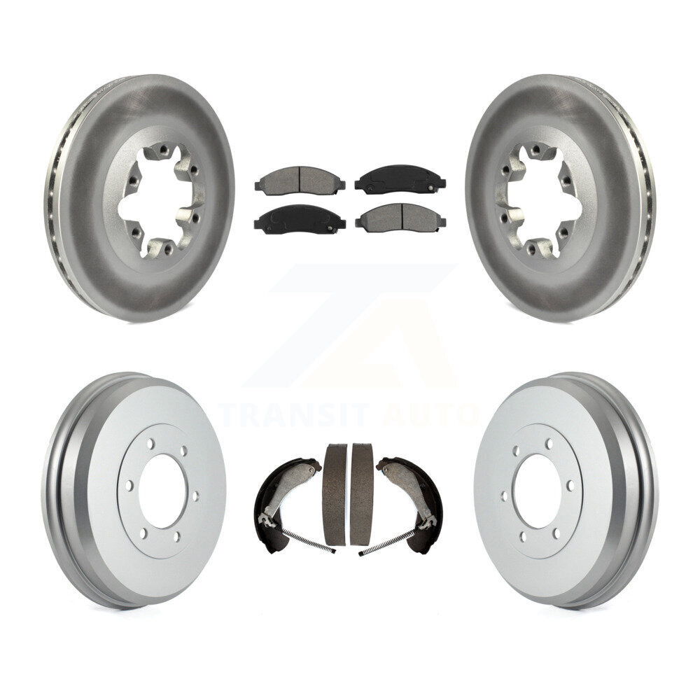 Transit Auto KGS-102179 Disc Brake Kit for 2004-2008 Isuzu i-290, Isuzu i-370 and More - Front and Rear