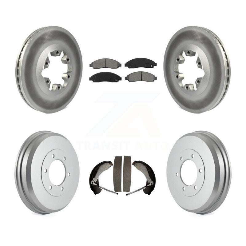 Transit Auto KGS-102179 Disc Brake Kit for 2004-2008 Isuzu i-290, Isuzu i-370 and More - Front and Rear