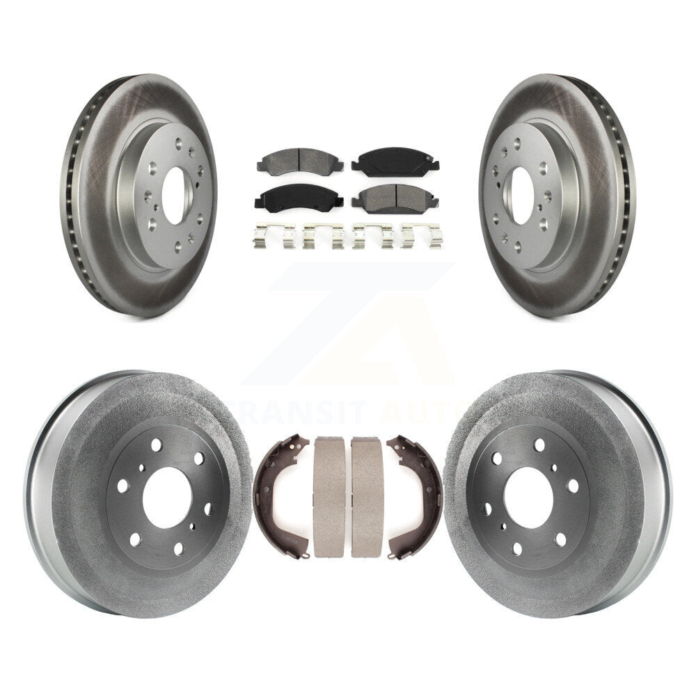 Transit Auto KGS-102180 Disc Brake Kit for 2009-2013 Chevrolet Silverado 1500, GMC Sierra 1500 - Front and Rear