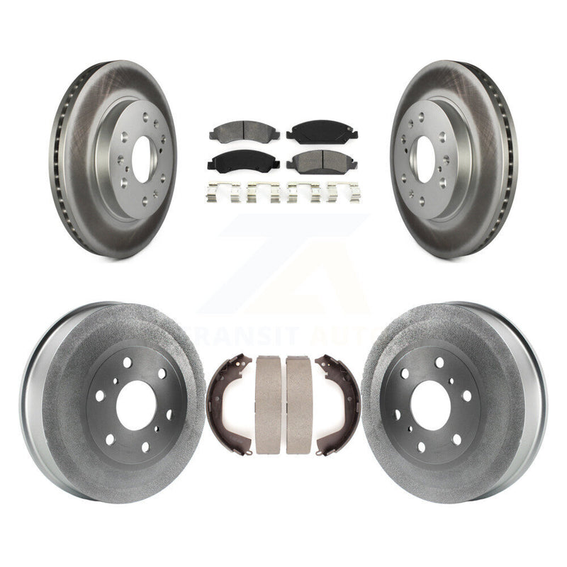 Transit Auto KGS-102180 Disc Brake Kit for 2009-2013 Chevrolet Silverado 1500, GMC Sierra 1500 - Front and Rear