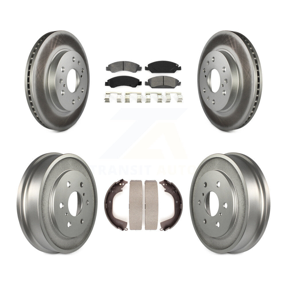 Transit Auto KGS-102181 Disc Brake Kit for 2008 Chevrolet Silverado 1500, GMC Sierra 1500 - Front and Rear