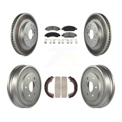 Transit Auto KGS-102181 Disc Brake Kit for 2008 Chevrolet Silverado 1500, GMC Sierra 1500 - Front and Rear