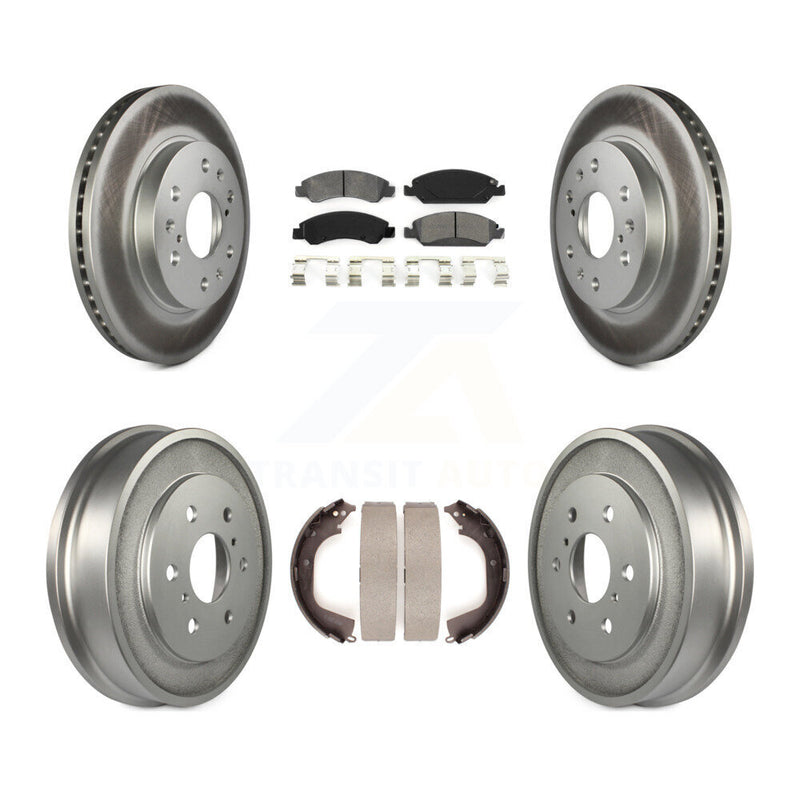 Transit Auto KGS-102181 Disc Brake Kit for 2008 Chevrolet Silverado 1500, GMC Sierra 1500 - Front and Rear