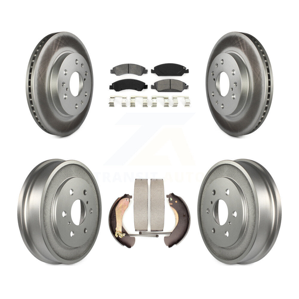 Transit Auto KGS-102182 Disc Brake Kit for 2005-2008 Chevrolet Silverado 1500, GMC Sierra 1500 and More - Front and Rear