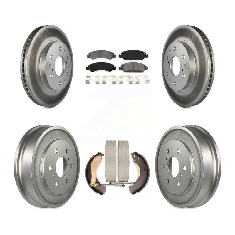Transit Auto KGS-102182 Disc Brake Kit for 2005-2008 Chevrolet Silverado 1500, GMC Sierra 1500 and More - Front and Rear