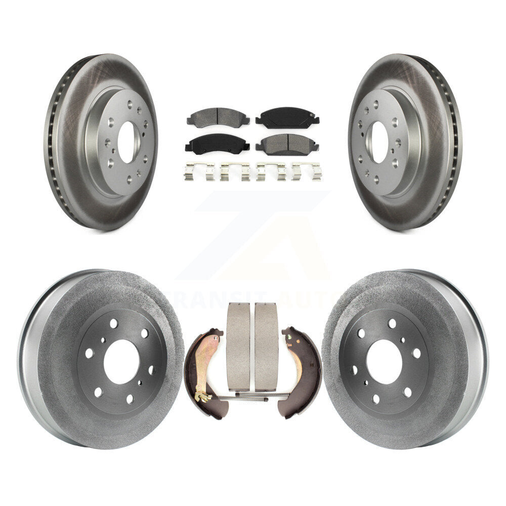 Transit Auto KGS-102183 Disc Brake Kit for 2009 Chevrolet Silverado 1500, GMC Sierra 1500 - Front and Rear