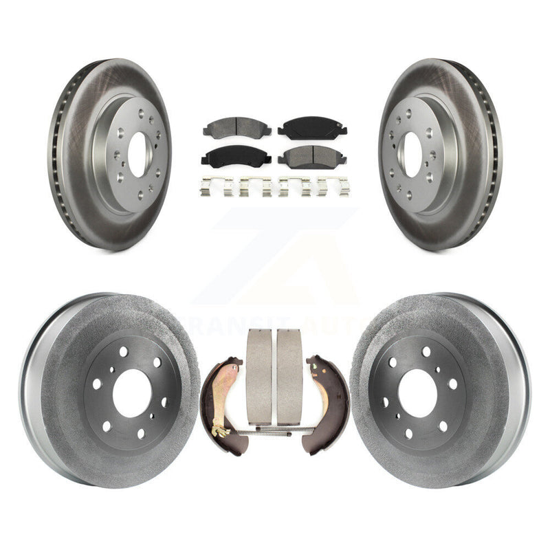 Transit Auto KGS-102183 Disc Brake Kit for 2009 Chevrolet Silverado 1500, GMC Sierra 1500 - Front and Rear