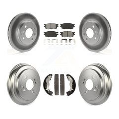 Transit Auto KGS-102185 Disc Brake Kit for 2006-2011 Hyundai Accent, Kia Rio, Kia Rio5 - Front and Rear
