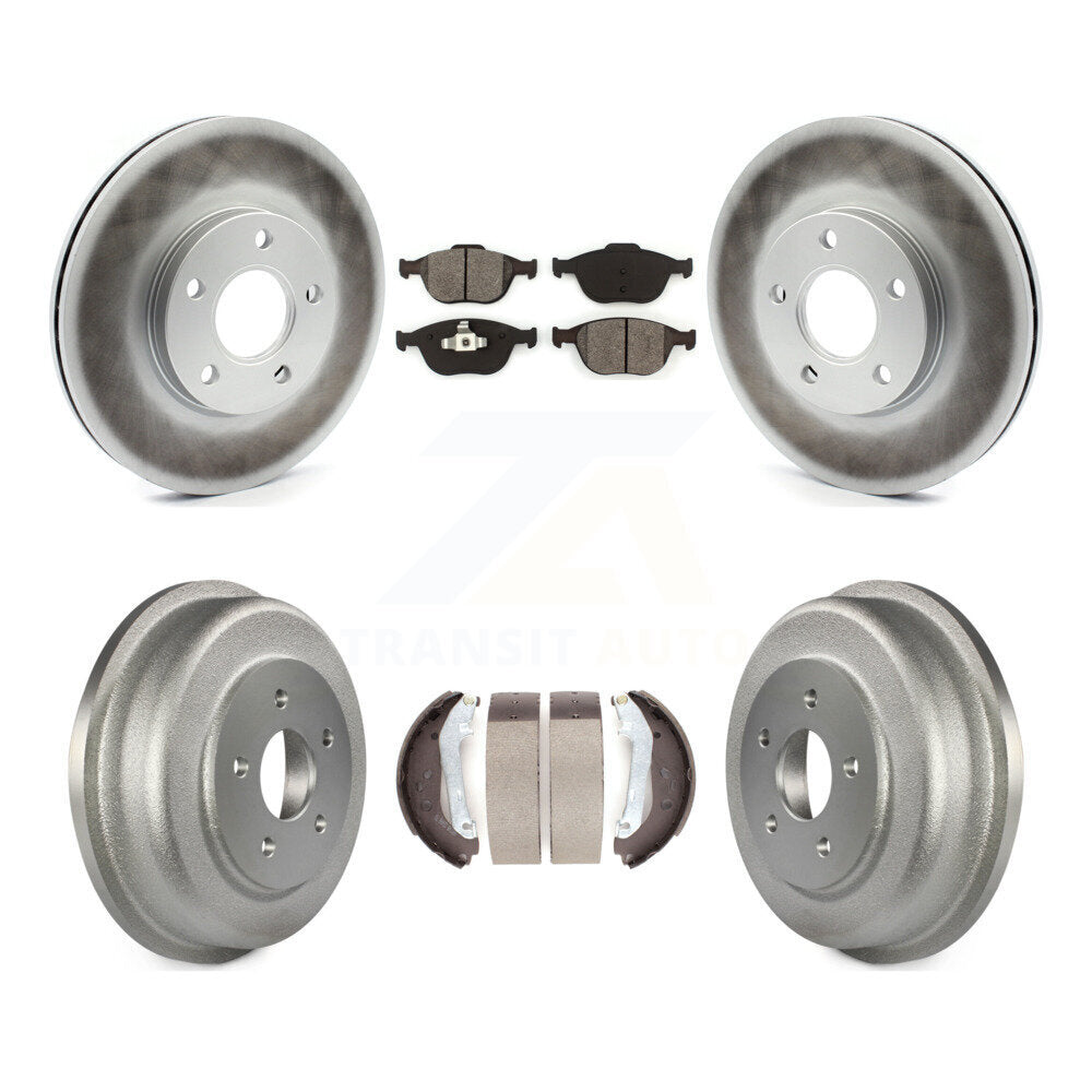 Transit Auto KGS-102186 Disc Brake Kit for 2010-2013 Ford Transit Connect - Front and Rear
