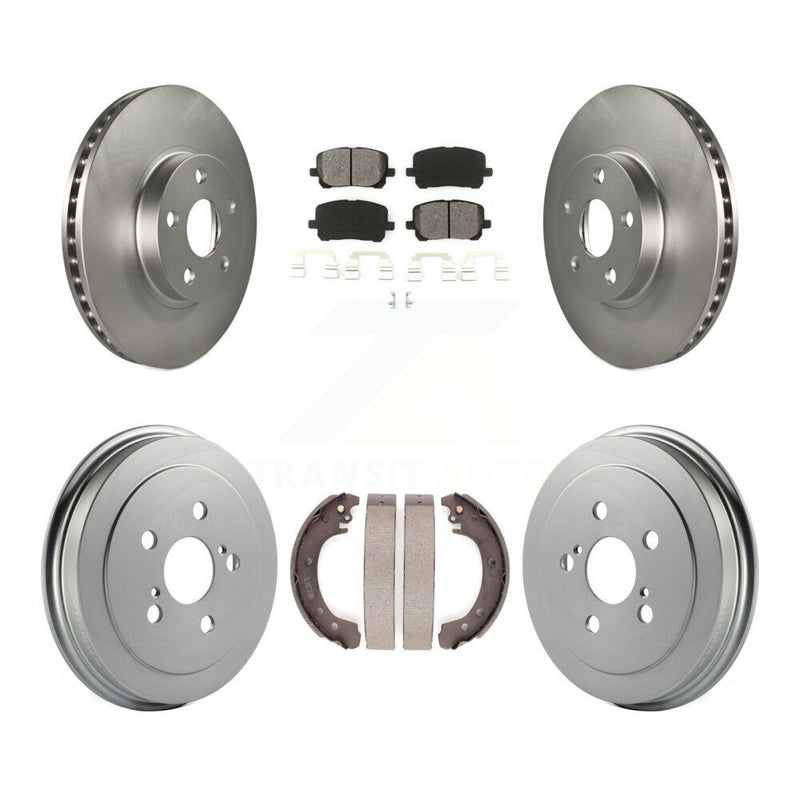 Transit Auto KGS-102191 Disc Brake Kit for 2003-2008 Toyota Corolla - Front and Rear