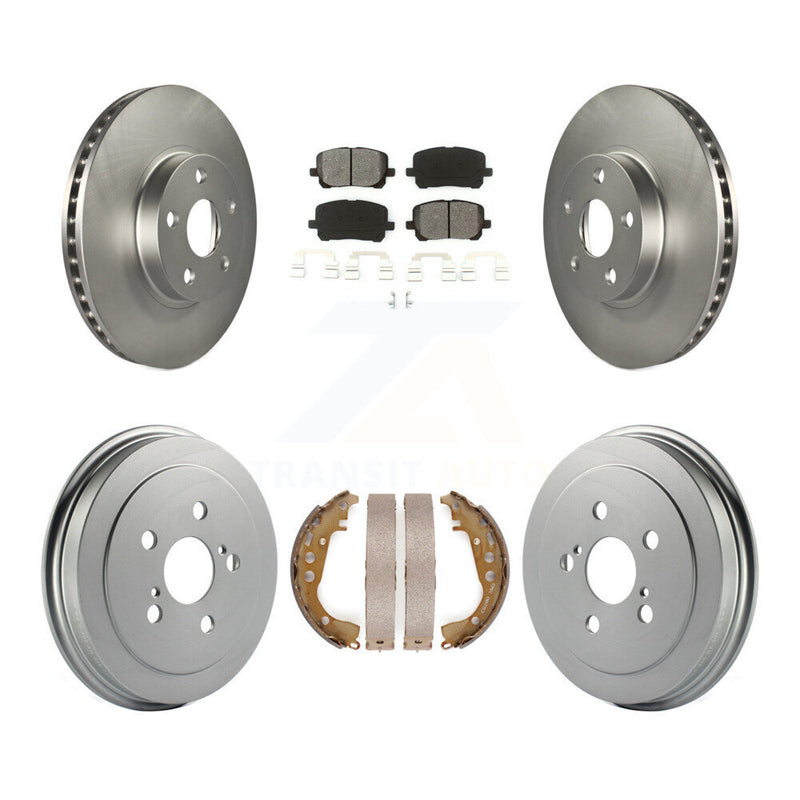 Transit Auto KGS-102192 Disc Brake Kit for 2003-2008 Toyota Corolla - Front and Rear