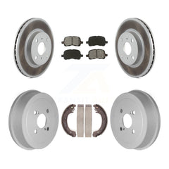 Transit Auto KGS-102193 Disc Brake Kit for 2002 Toyota Corolla - Front and Rear