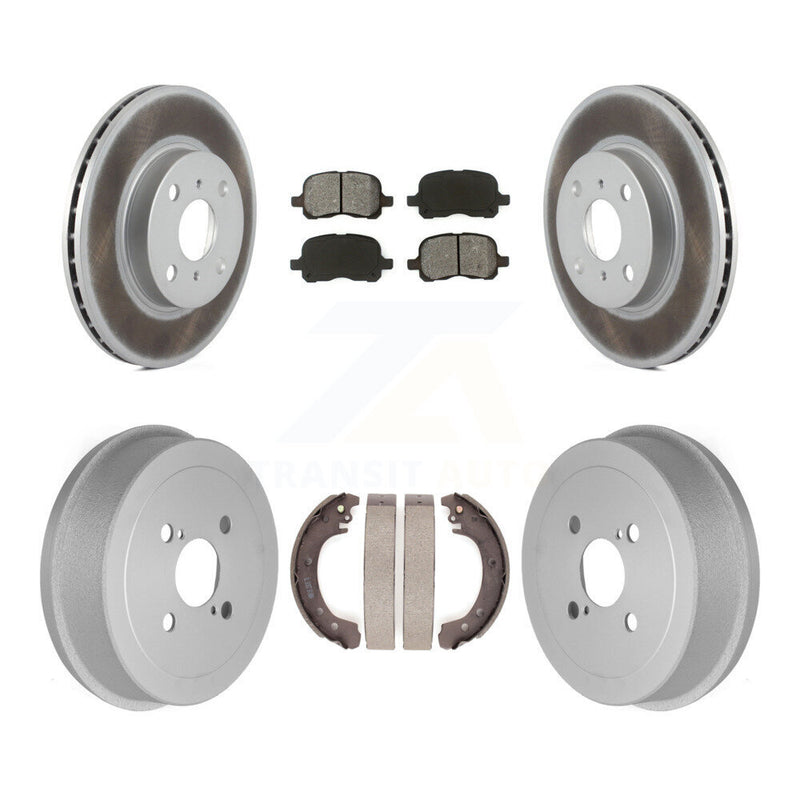 Transit Auto KGS-102193 Disc Brake Kit for 2002 Toyota Corolla - Front and Rear