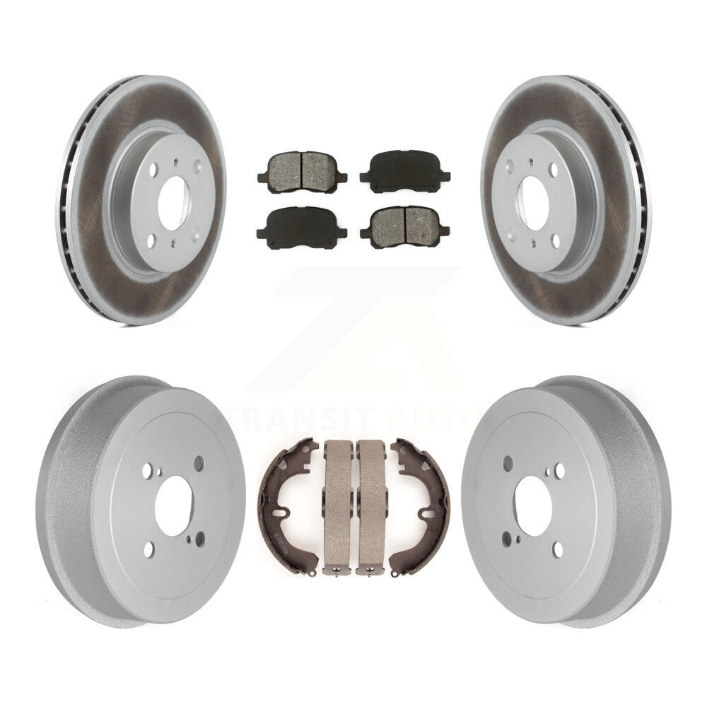Transit Auto KGS-102194 Disc Brake Kit for 1999-2002 Toyota Corolla - Front and Rear