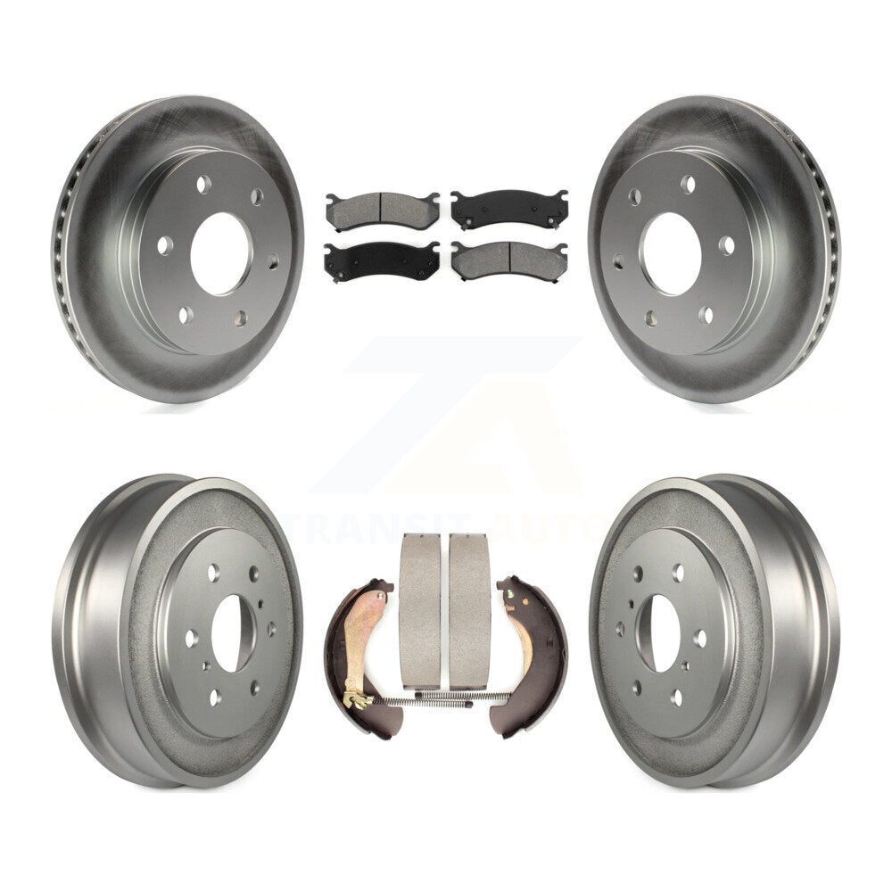 Transit Auto KGS-102195 Disc Brake Kit for 2005-2007 Chevrolet Silverado 1500 Classic, GMC Sierra 1500 Classic and More - Front and Rear