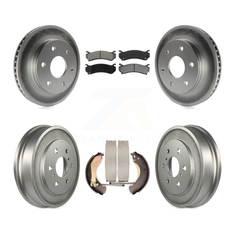 Transit Auto KGS-102195 Disc Brake Kit for 2005-2007 Chevrolet Silverado 1500 Classic, GMC Sierra 1500 Classic and More - Front and Rear