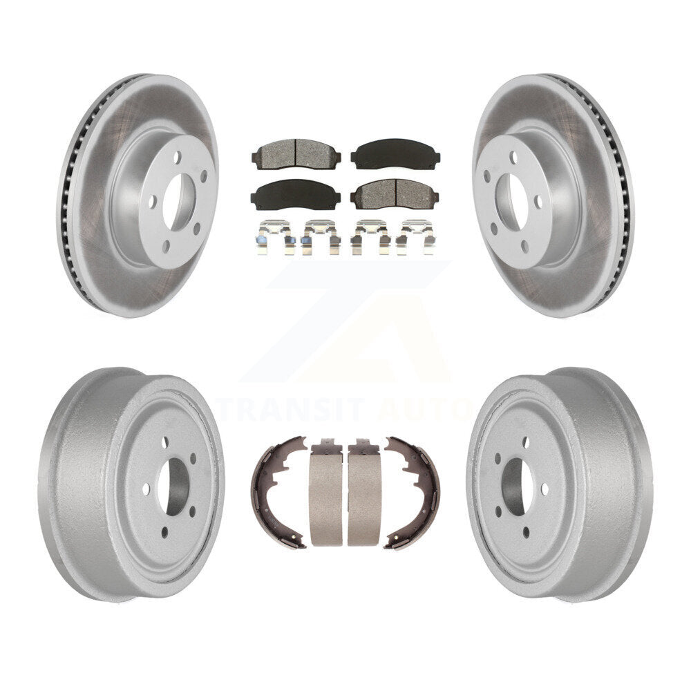 Transit Auto KGS-102196 Disc Brake Kit for 2004-2010 Mazda B4000, Ford Ranger - Front and Rear