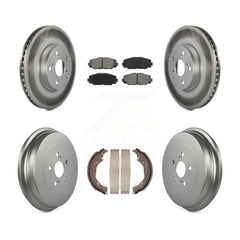 Transit Auto KGS-102203 Disc Brake Kit for 2009-2019 Toyota Corolla - Front and Rear