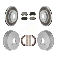 Transit Auto KGS-102206 Disc Brake Kit for 1998-2002 Chevrolet Prizm, Toyota Corolla - Front and Rear