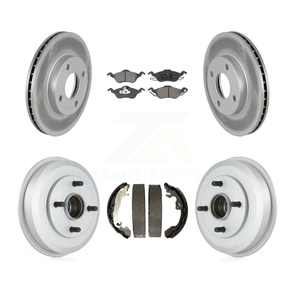 Transit Auto KGS-102208 Disc Brake Kit for 2000-2003 Ford Focus - Front and Rear