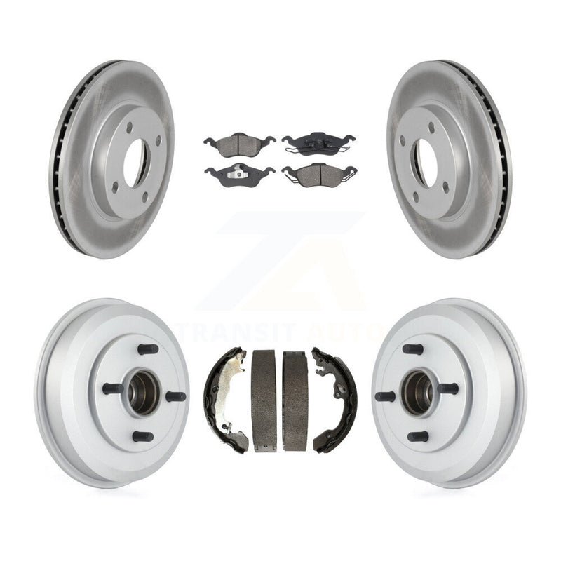 Transit Auto KGS-102208 Disc Brake Kit for 2000-2003 Ford Focus - Front and Rear