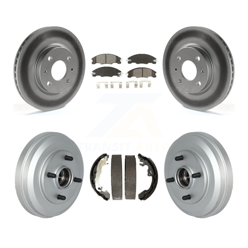 Transit Auto KGS-102210 Disc Brake Kit for 2009-2011 Ford Focus - Front and Rear