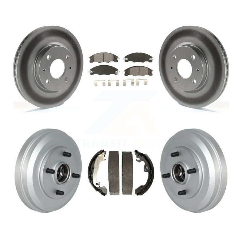 Transit Auto KGS-102210 Disc Brake Kit for 2009-2011 Ford Focus - Front and Rear