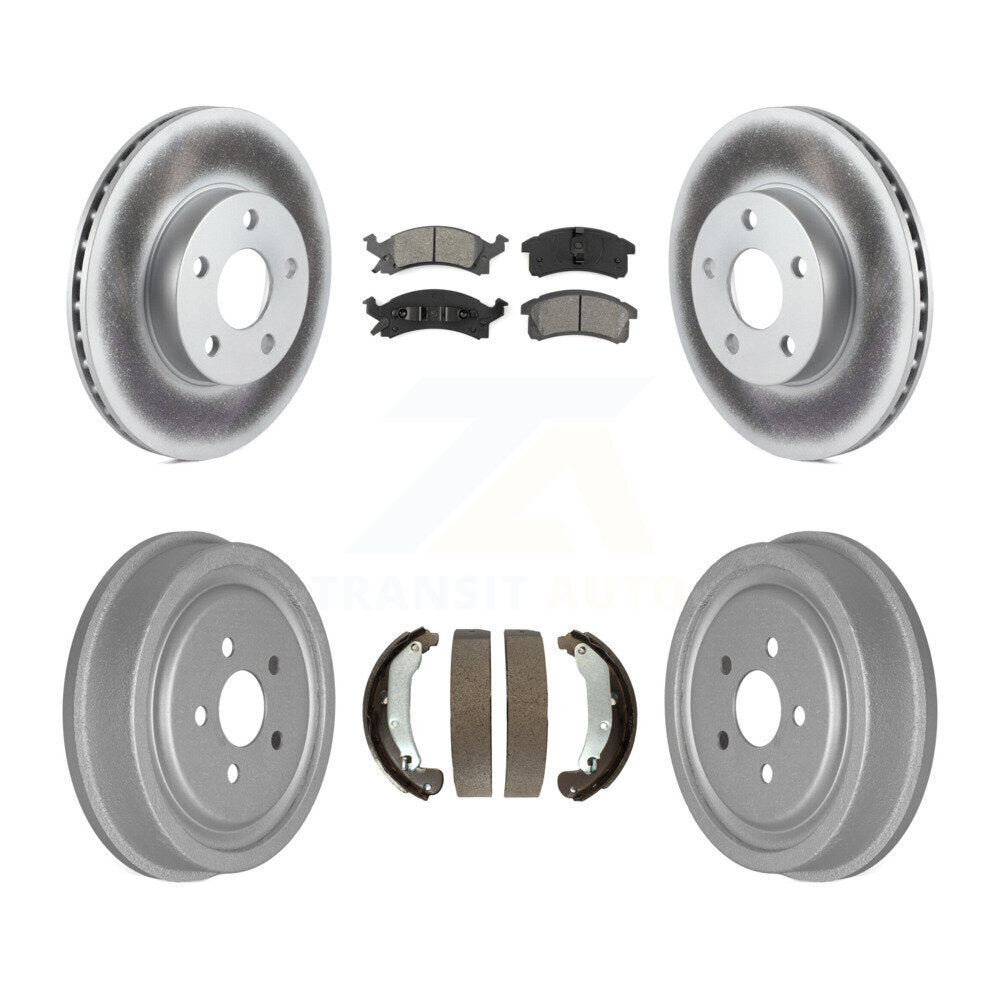 Transit Auto KGS-102213 Disc Brake Kit for 2003-2005 Chevrolet Cavalier, Pontiac Sunfire - Front and Rear