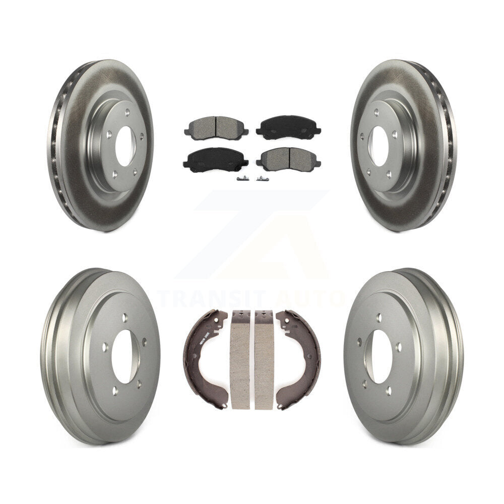 Transit Auto KGS-102214 Disc Brake Kit for 2007-2017 Dodge Caliber, Dodge Avenger and More - Front and Rear