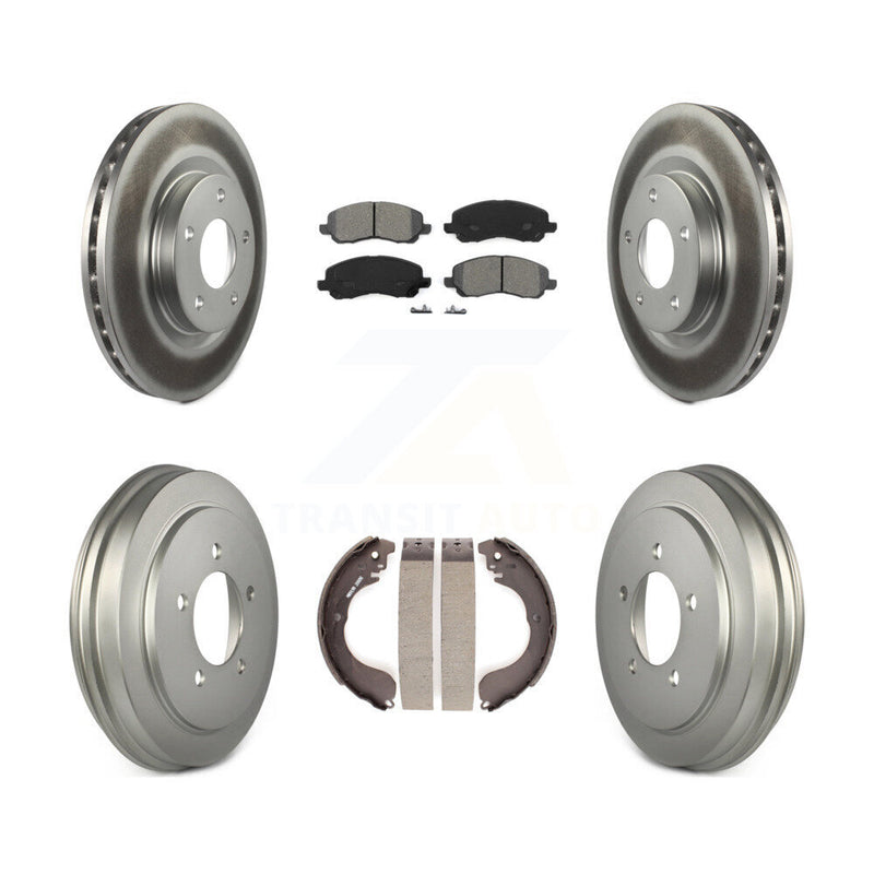Transit Auto KGS-102214 Disc Brake Kit for 2007-2017 Dodge Caliber, Dodge Avenger and More - Front and Rear