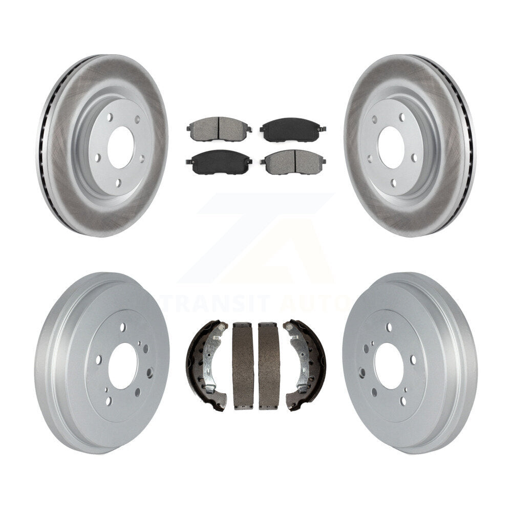Transit Auto KGS-102216 Disc Brake Kit for 2017-2019 Nissan Sentra - Front and Rear