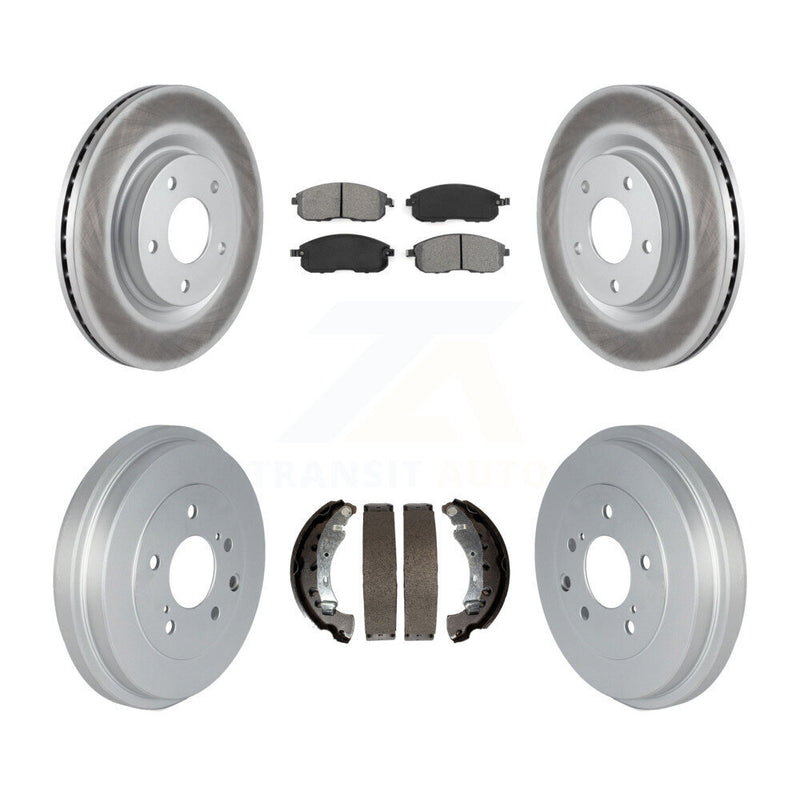 Transit Auto KGS-102216 Disc Brake Kit for 2017-2019 Nissan Sentra - Front and Rear