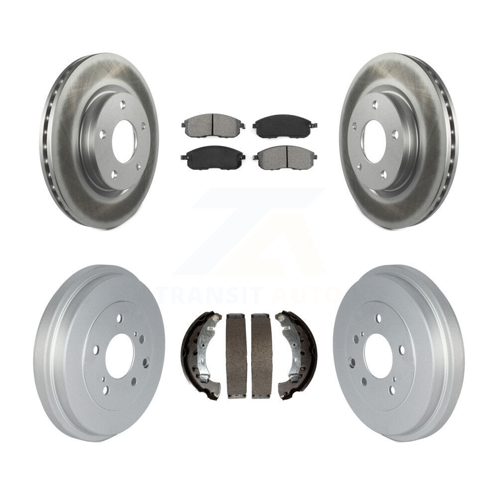 Transit Auto KGS-102217 Disc Brake Kit for 2013-2019 Nissan Sentra - Front and Rear