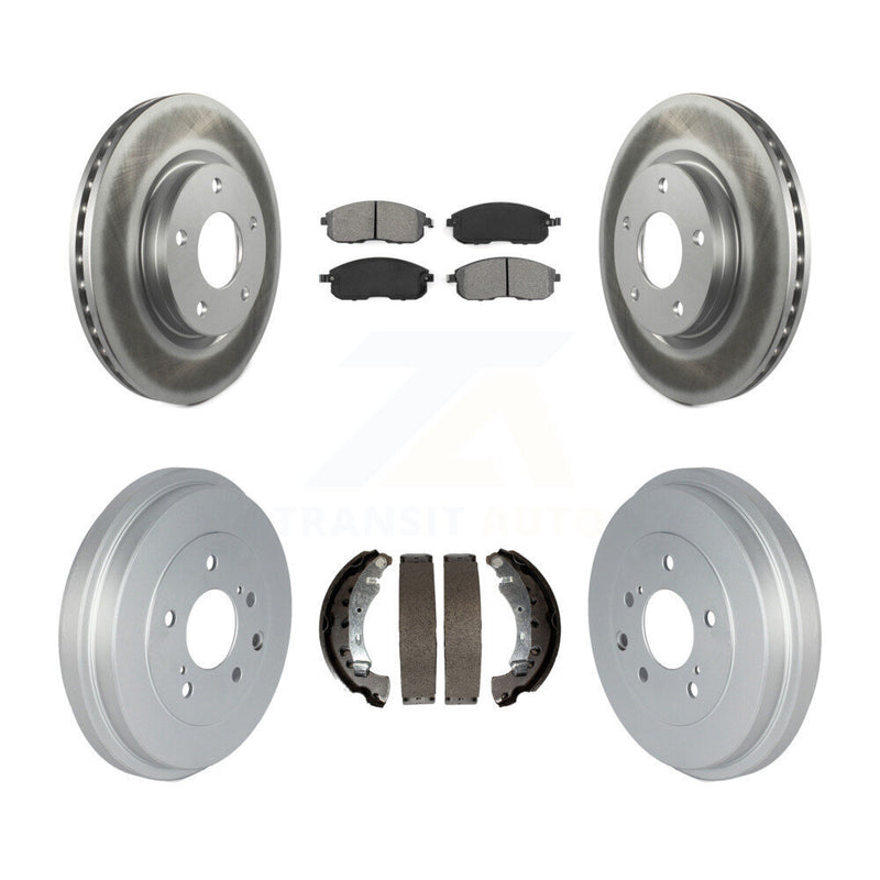Transit Auto KGS-102217 Disc Brake Kit for 2013-2019 Nissan Sentra - Front and Rear