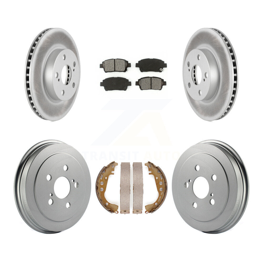 Transit Auto KGS-102218 Disc Brake Kit for 2004-2008 Toyota Prius - Front and Rear