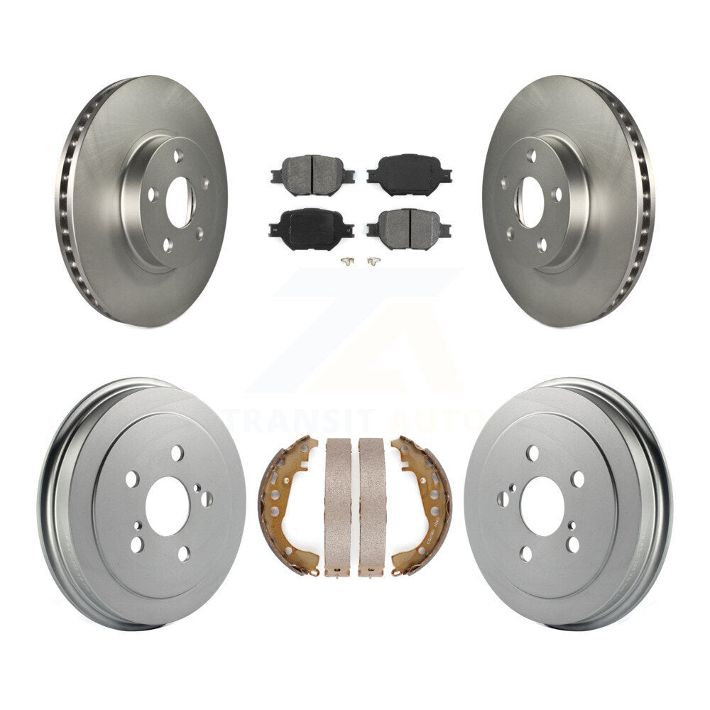 Transit Auto KGS-102219 Disc Brake Kit for 2000-2005 Toyota Celica - Front and Rear