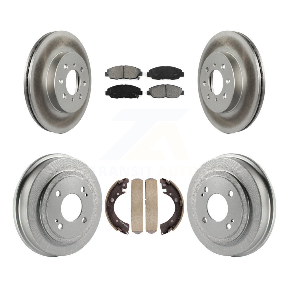 Transit Auto KGS-102221 Disc Brake Kit for 1996-2000 Honda Civic, Acura EL - Front and Rear