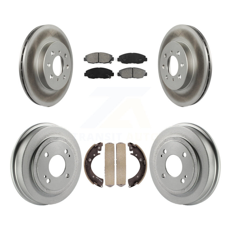 Transit Auto KGS-102221 Disc Brake Kit for 1996-2000 Honda Civic, Acura EL - Front and Rear