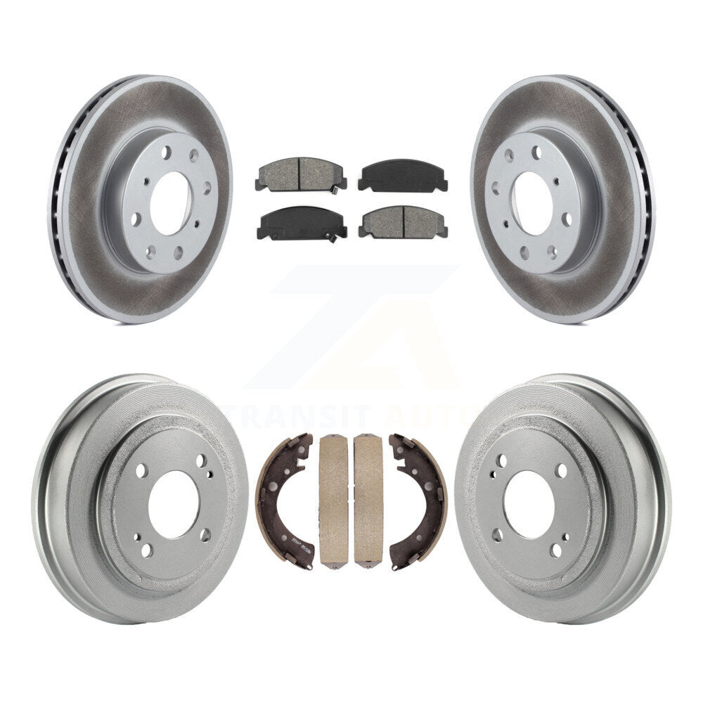 Transit Auto KGS-102222 Disc Brake Kit for 1992-2000 Honda Civic - Front and Rear