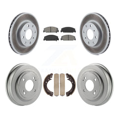 Transit Auto KGS-102222 Disc Brake Kit for 1992-2000 Honda Civic - Front and Rear