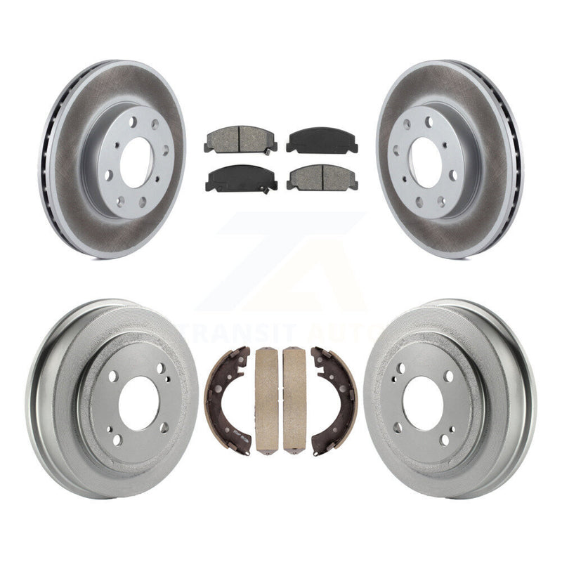 Transit Auto KGS-102222 Disc Brake Kit for 1992-2000 Honda Civic - Front and Rear